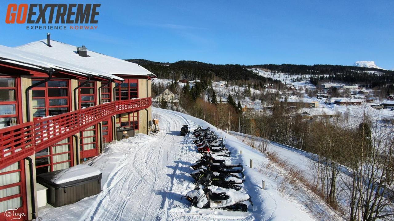Hattfjelldal Hotell Bagian luar foto